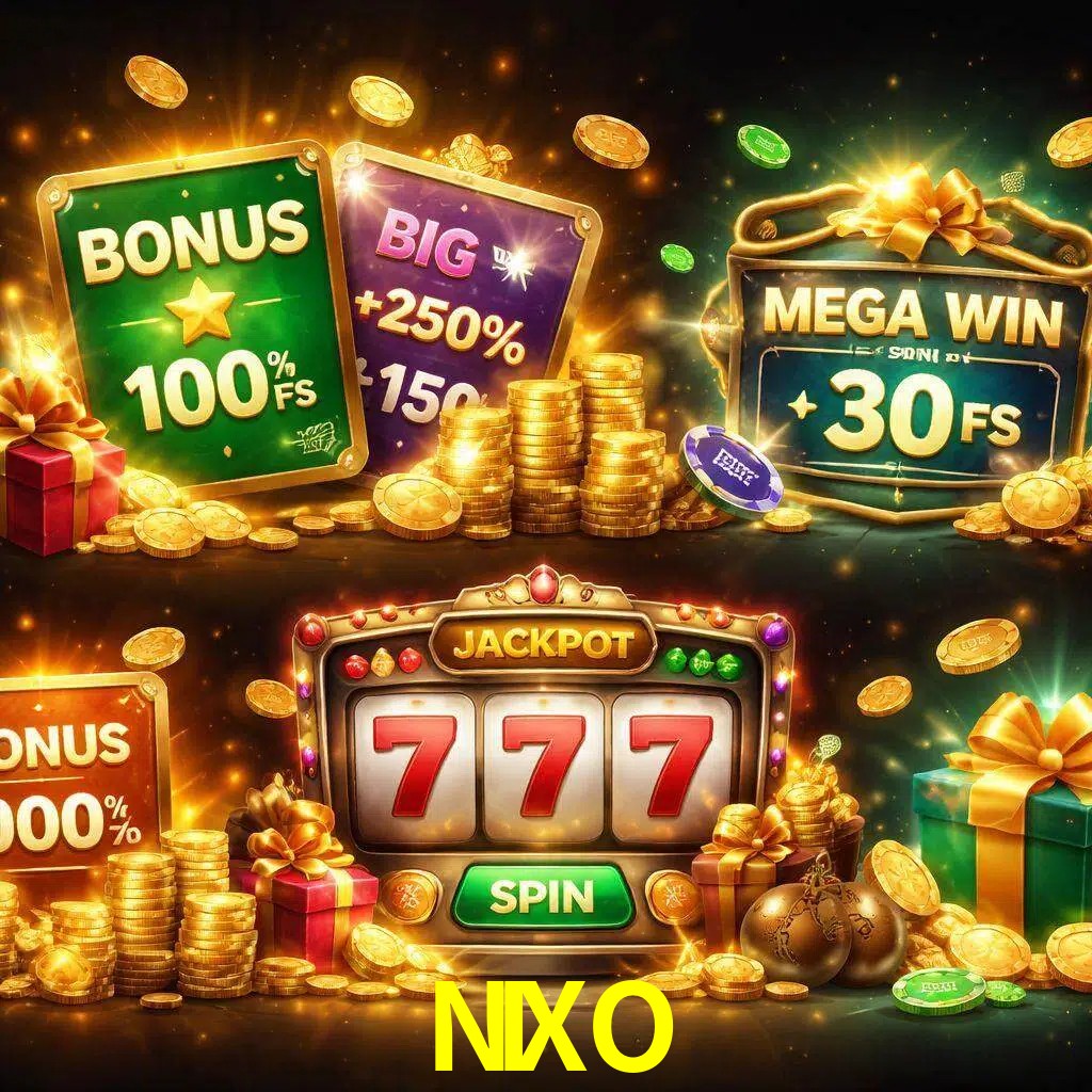 Tipos de bonos NIXO incluyendo recompensas de bienvenida y promociones continuas